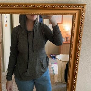 striped hoodie